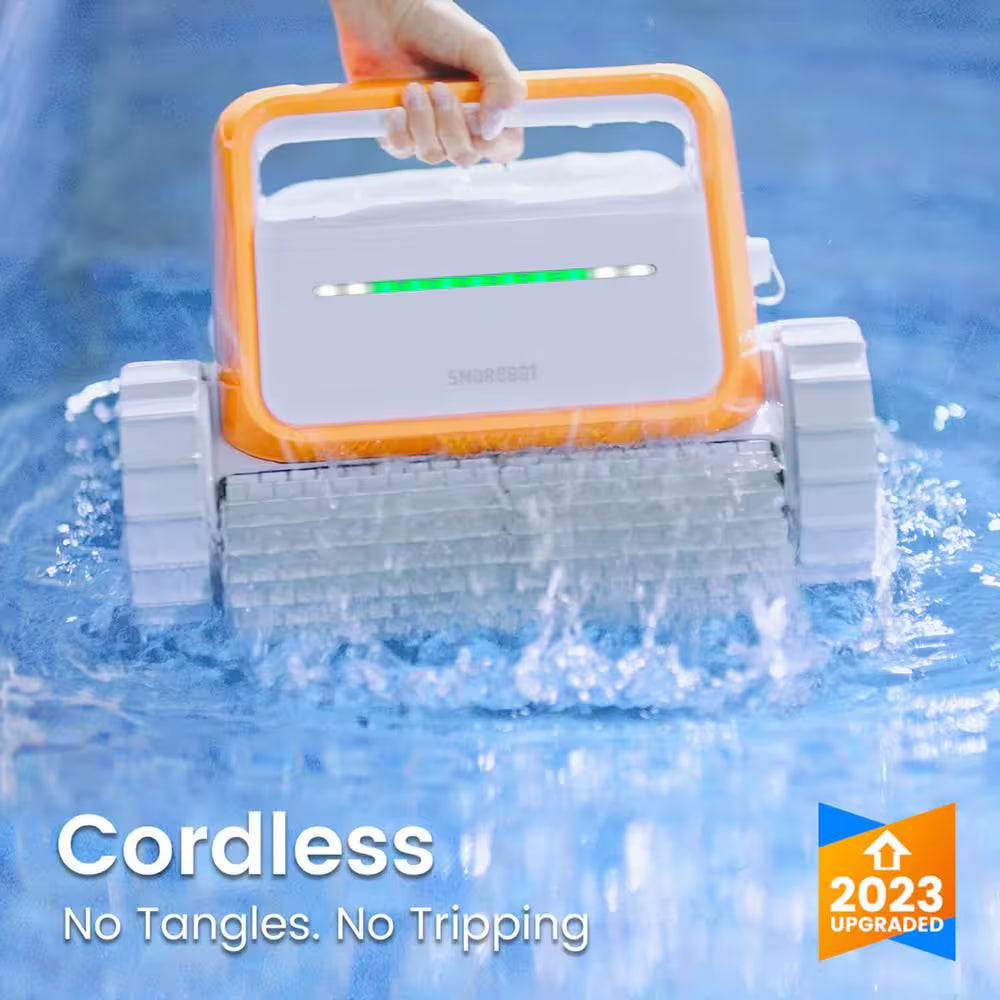 Robotic Pool Vacuum Vacuum for Above-Ground and In-Ground Pools