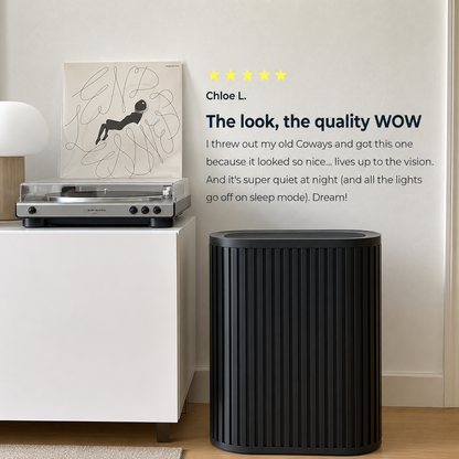 The  Air Purifier Max 3-In-1, Medical Grade, HEPA Filter, Ultra-Quiet, Coverage up to 1950 Sq Ft, Smart - Bamboo