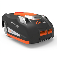 28-Volt 7 In. Robot Lawn Mower, Brushless Wheel Motors, Cloudhawk App and Wifi Control, 1/3 Acre — Studio Shot