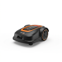 28-Volt 8 In. Cutting Width Robot Lawn Mower Revola X4E Mower, Brushless Wheel Motors, Cloudhawk App and Wifi Control — Studio Shot